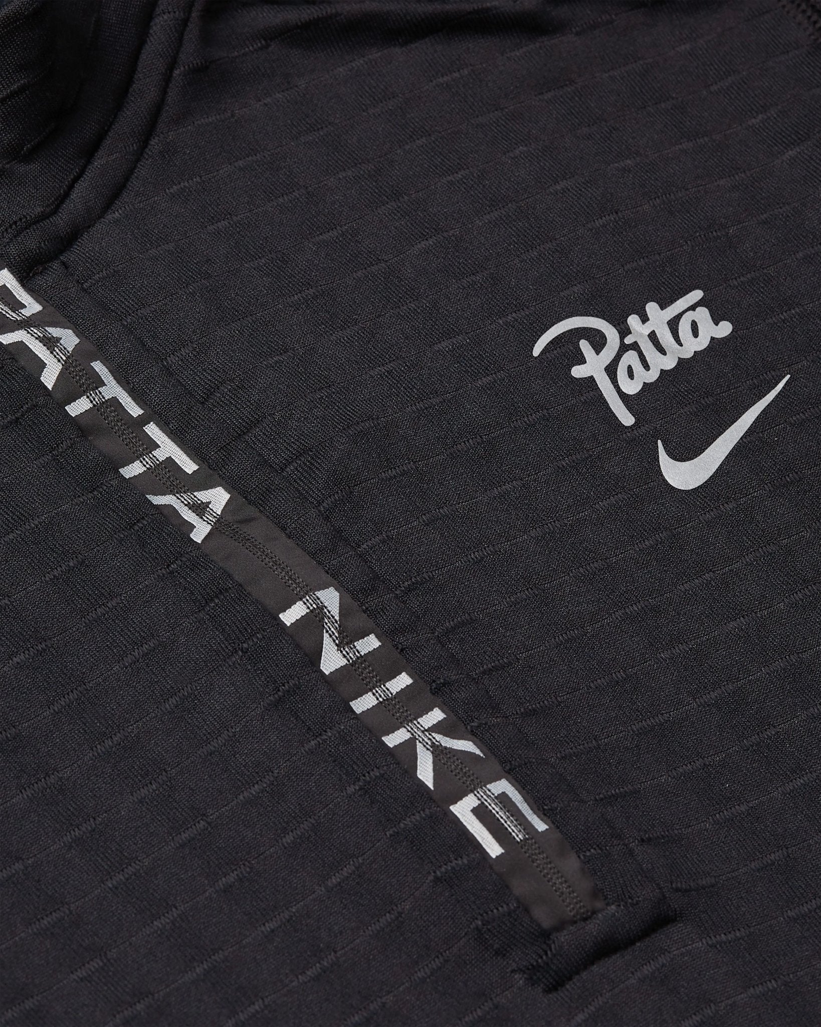 Nike x Patta Running Team Half - Zip Longsleeve (Black) - Patta