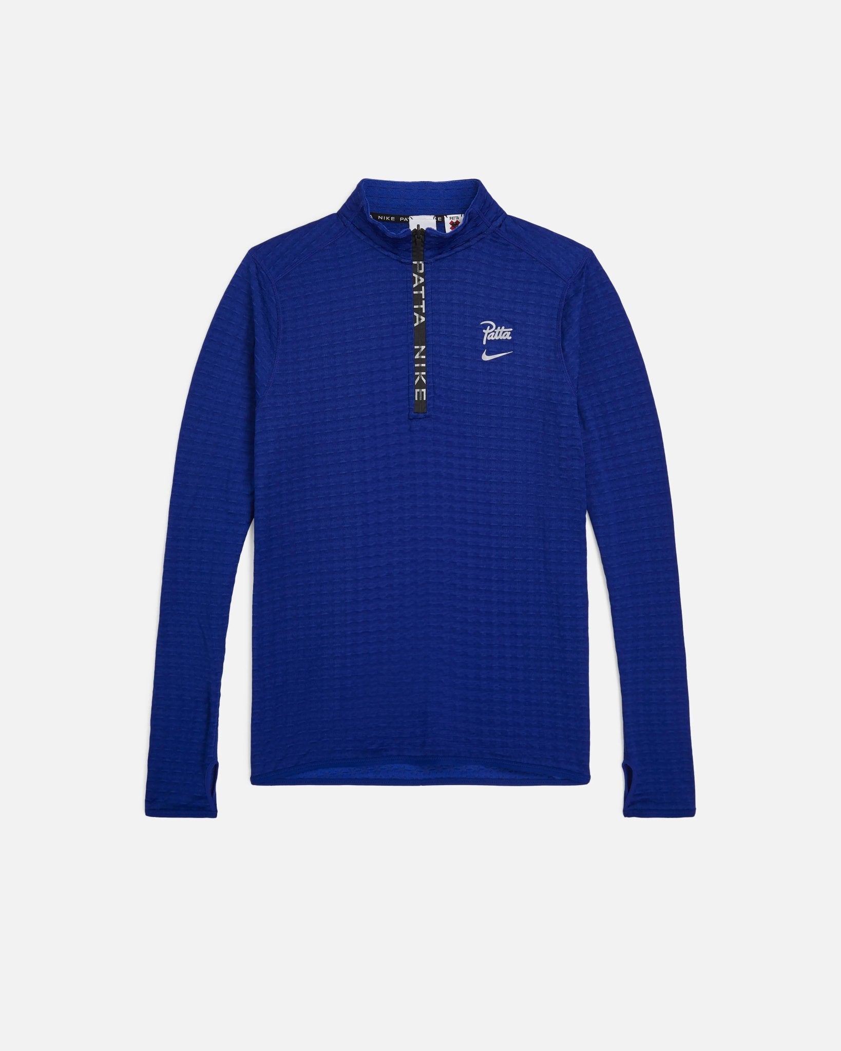 HeapUpOctaverプラッタ　FR Nike x Running Team Half-Zip Longsleeve (Deep Royal Blue) - – Patta