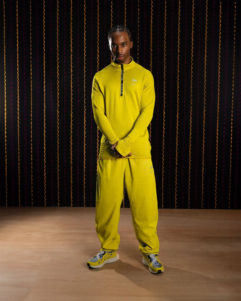 Nike x Patta Running Team Half - Zip Longsleeve (Saffron Quartz) - Patta