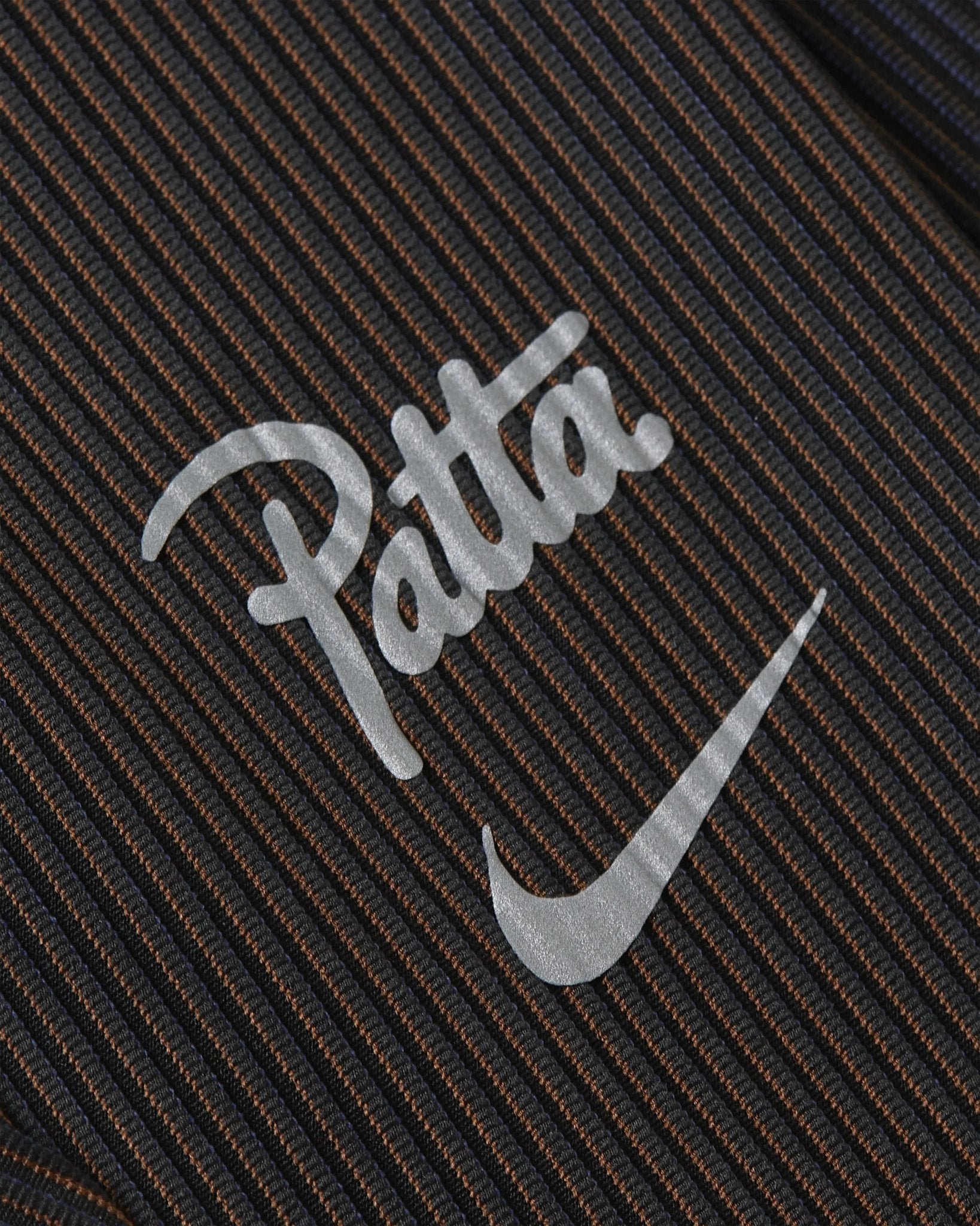 Nike x Patta Running Team Leggings (Black/Deep Royal Blue) - Patta