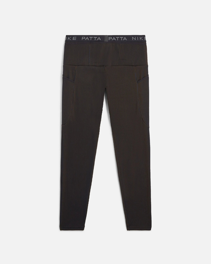 Nike x Patta Running Team Leggings (Black/Deep Royal Blue) - Patta