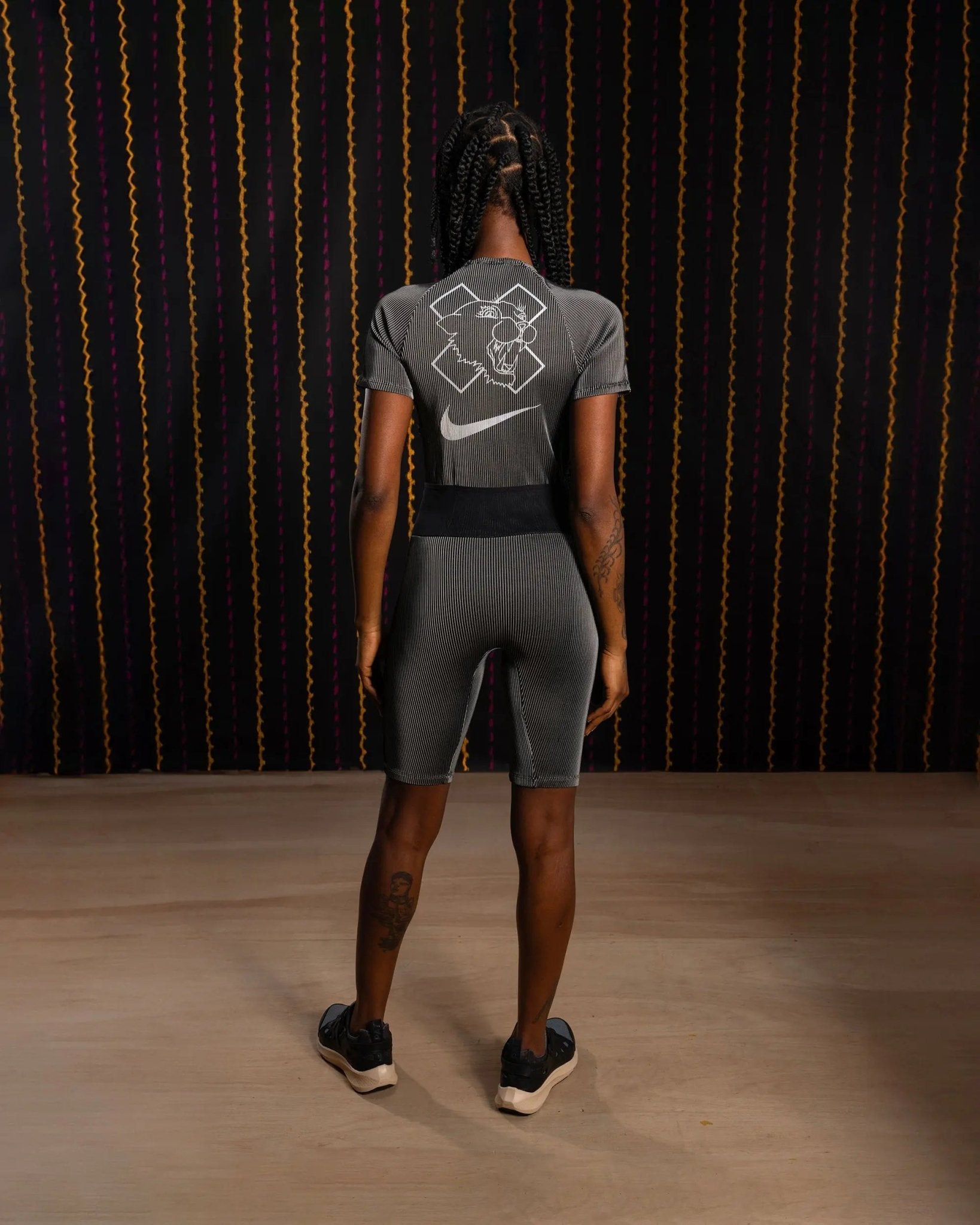 Nike x Patta Running Team Race Suit (Black/Grey) - Patta