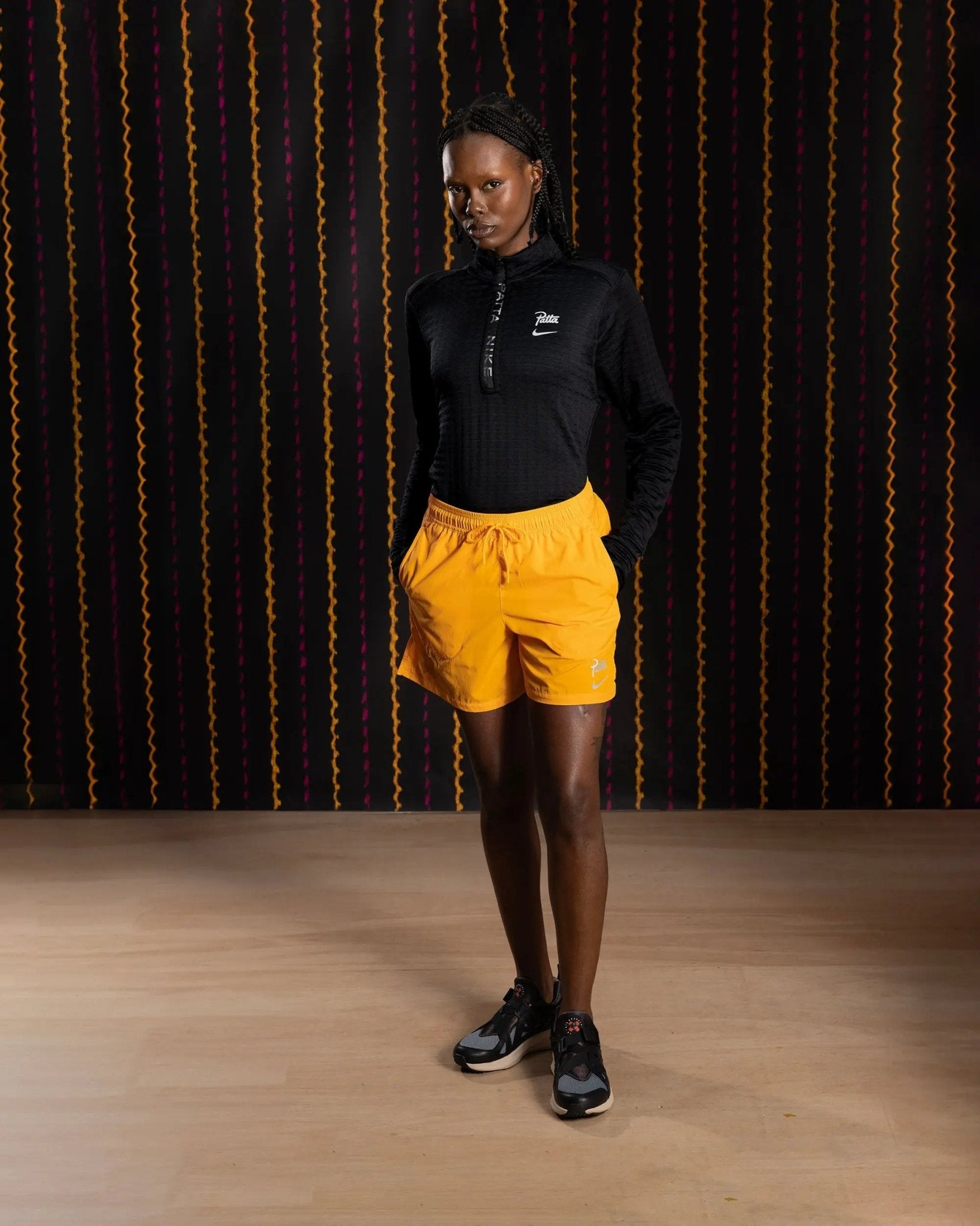 Nike x Patta Running Team Shorts (Sundial) - Patta