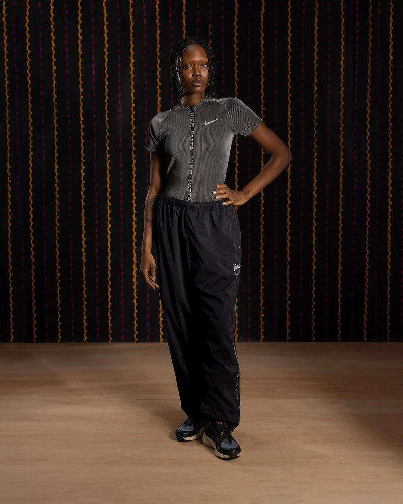 Nike x Patta Running Team Track Pants (Black) - Patta