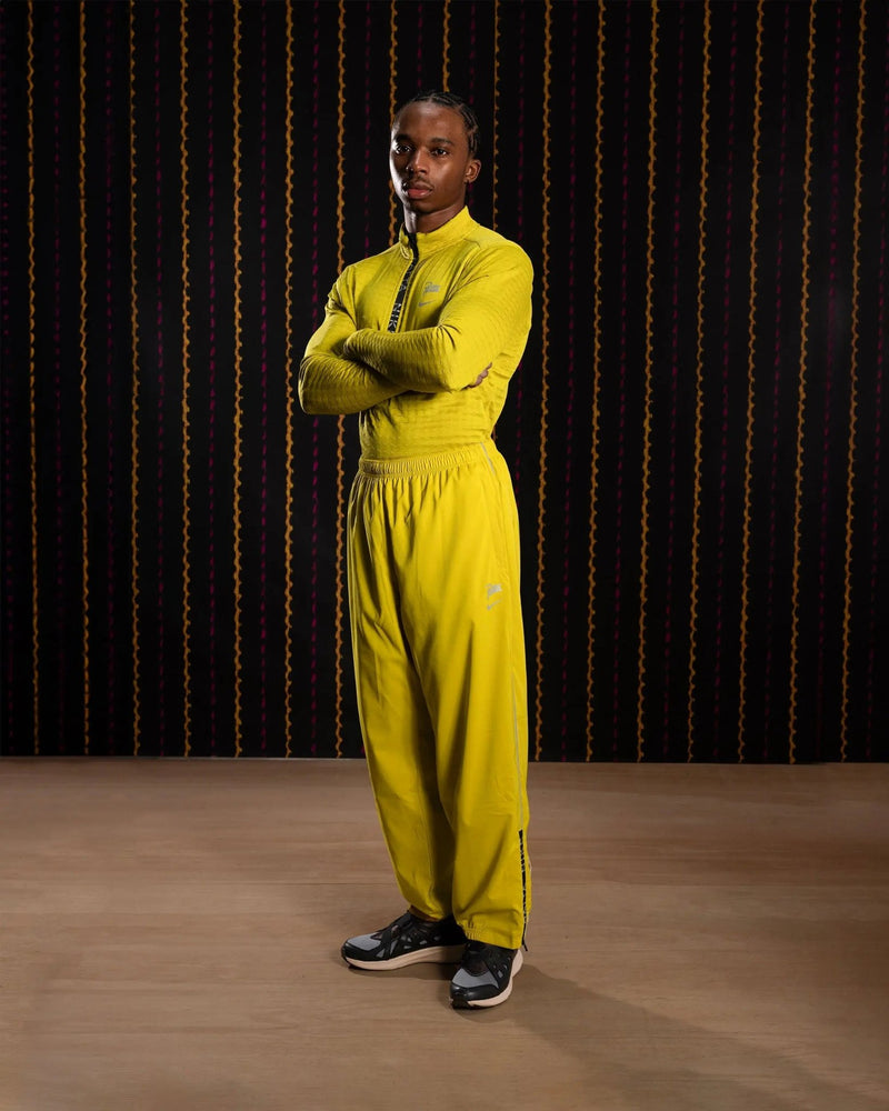 Nike x Patta Running Team Track Pants (Saffron Quartz) - Patta