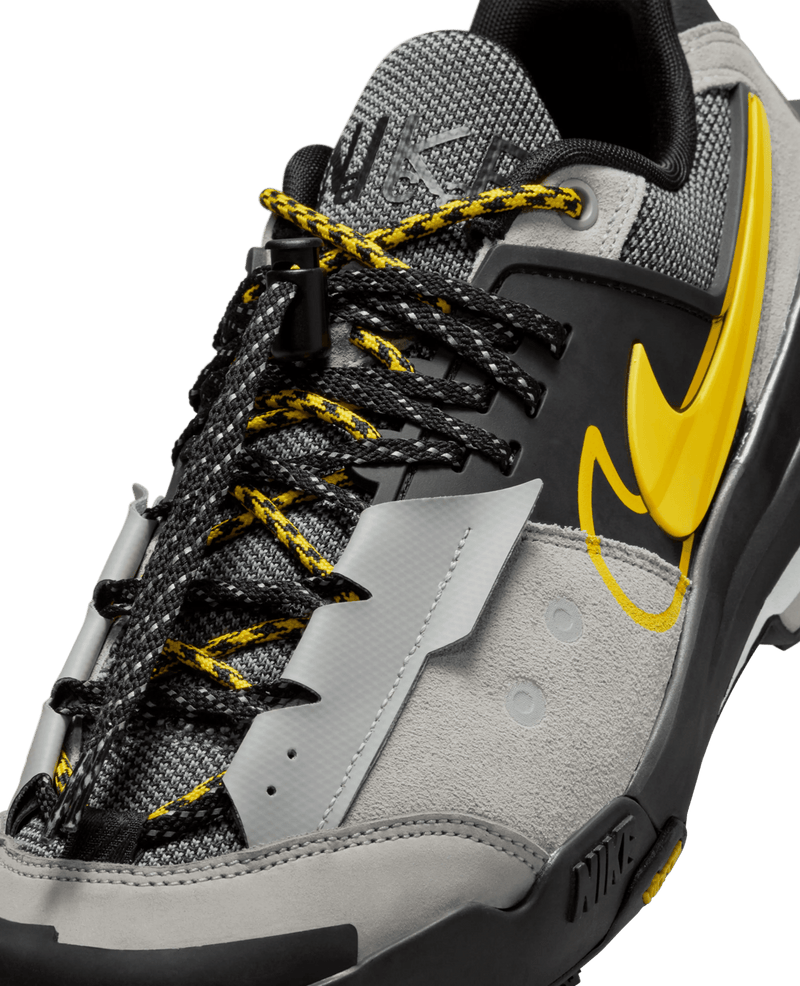 Nike Zegamadome x Sacai (Matte Silver/Tour Yellow - Black) - Patta