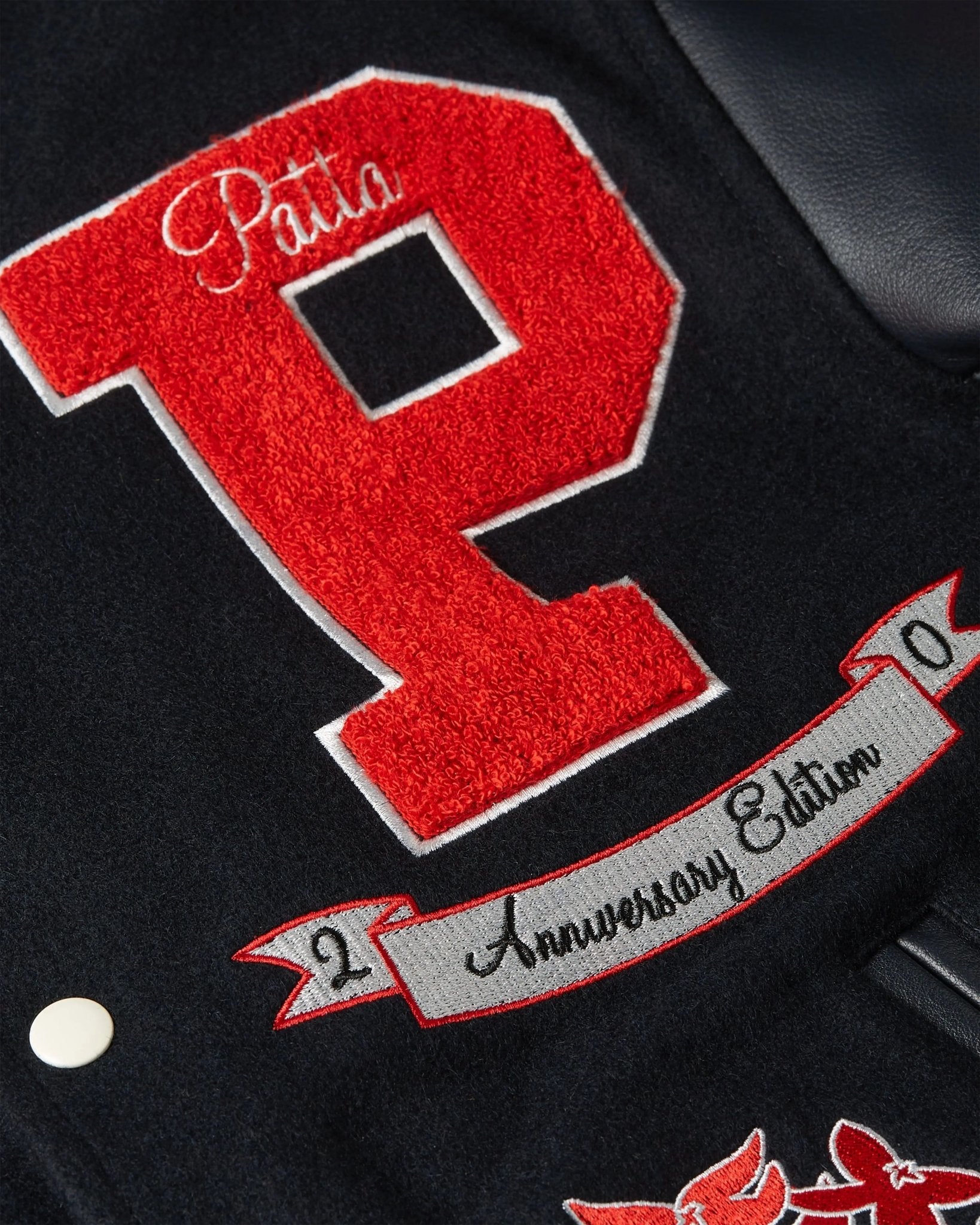 Patta 20th Anniversary Varsity Jacket (Maritime Blue) - Patta