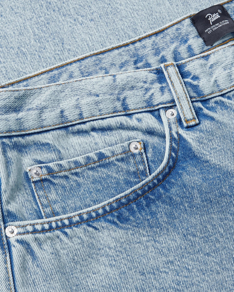 Patta 2Getha4Eva Denim Pants (Light Blue Denim) - Patta