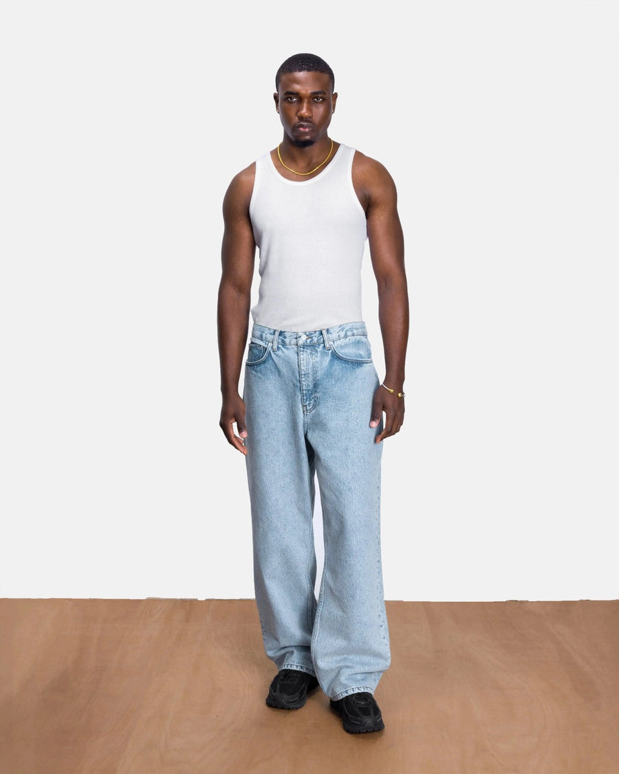 Patta 2Getha4Eva Denim Pants (Light Blue Denim) - Patta