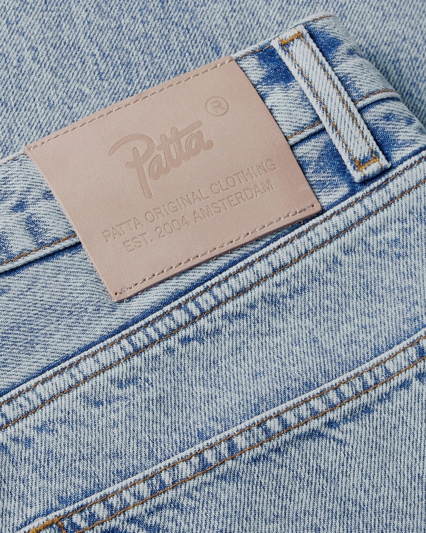 Patta 2Getha4Eva Denim Pants (Light Blue Denim) - Patta