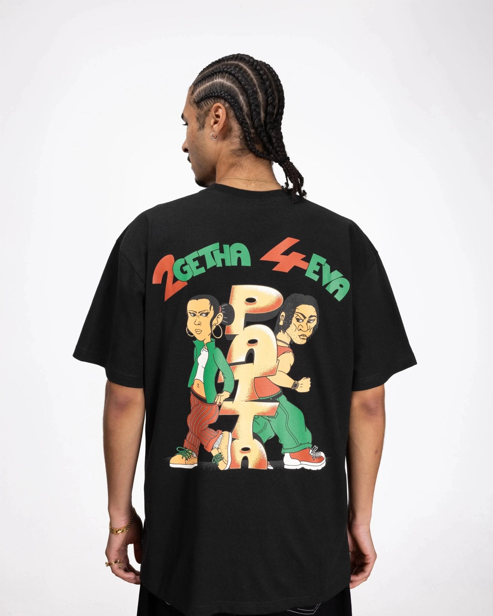 Patta 2Getha4eva T-Shirt (Black) - Patta