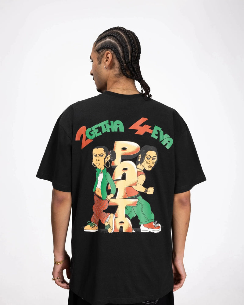 Patta 2Getha4eva T-Shirt (Black) - Patta