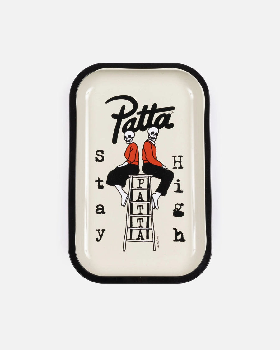 Patta 420 Stay High Rolling Tray (Beige) - Patta