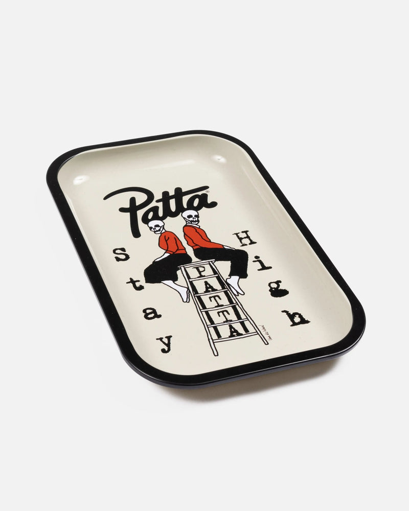 Patta 420 Stay High Rolling Tray (Beige) - Patta