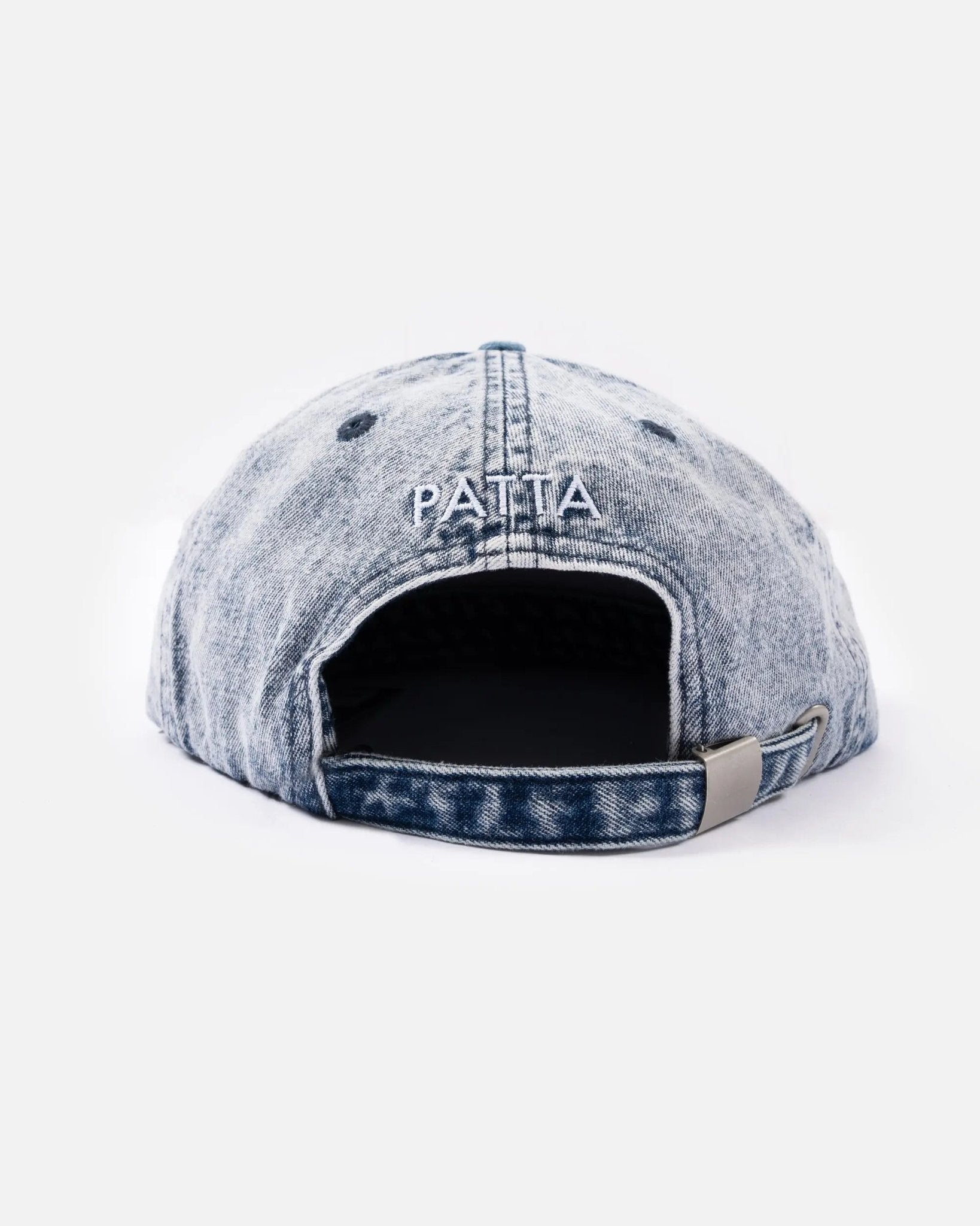 Patta Acid Wash Sports Cap (Blue Denim) - Patta