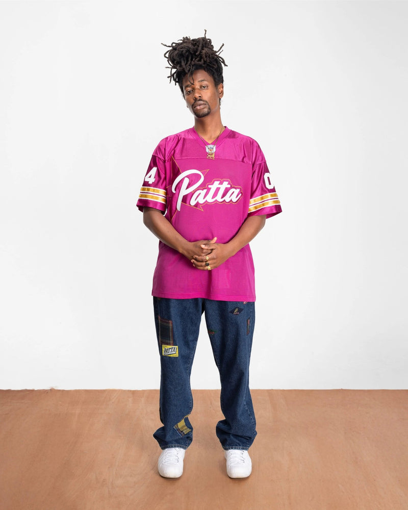 Patta All Star Football Jersey (Fuchsia Red) - Patta