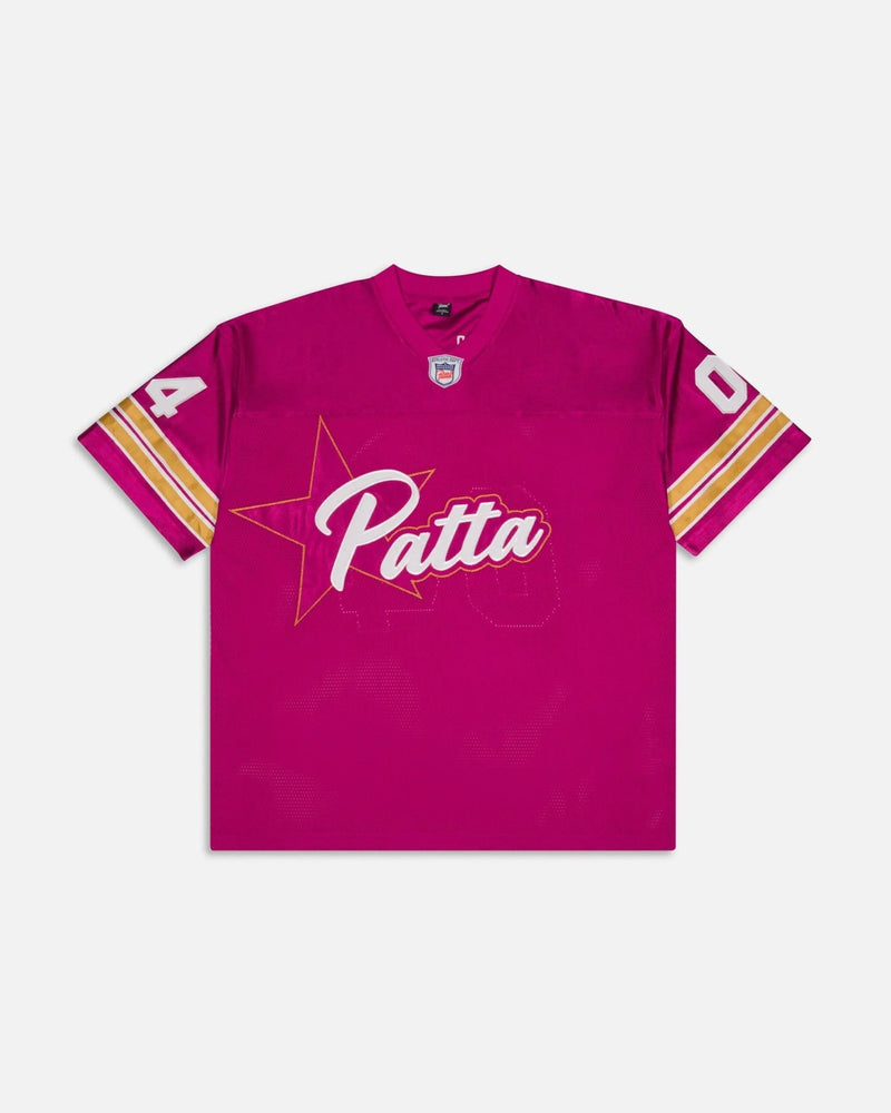 Patta All Star Football Jersey (Fuchsia Red) - Patta