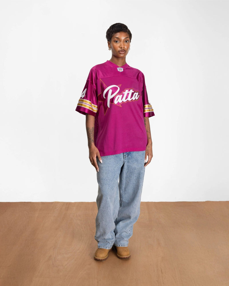 Patta All Star Football Jersey (Fuchsia Red) - Patta