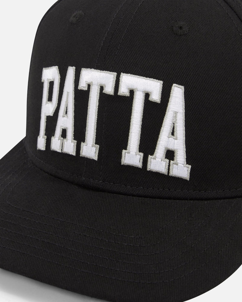 Patta Arc logo Snapback Cap (Black/Blue (Black) - Patta