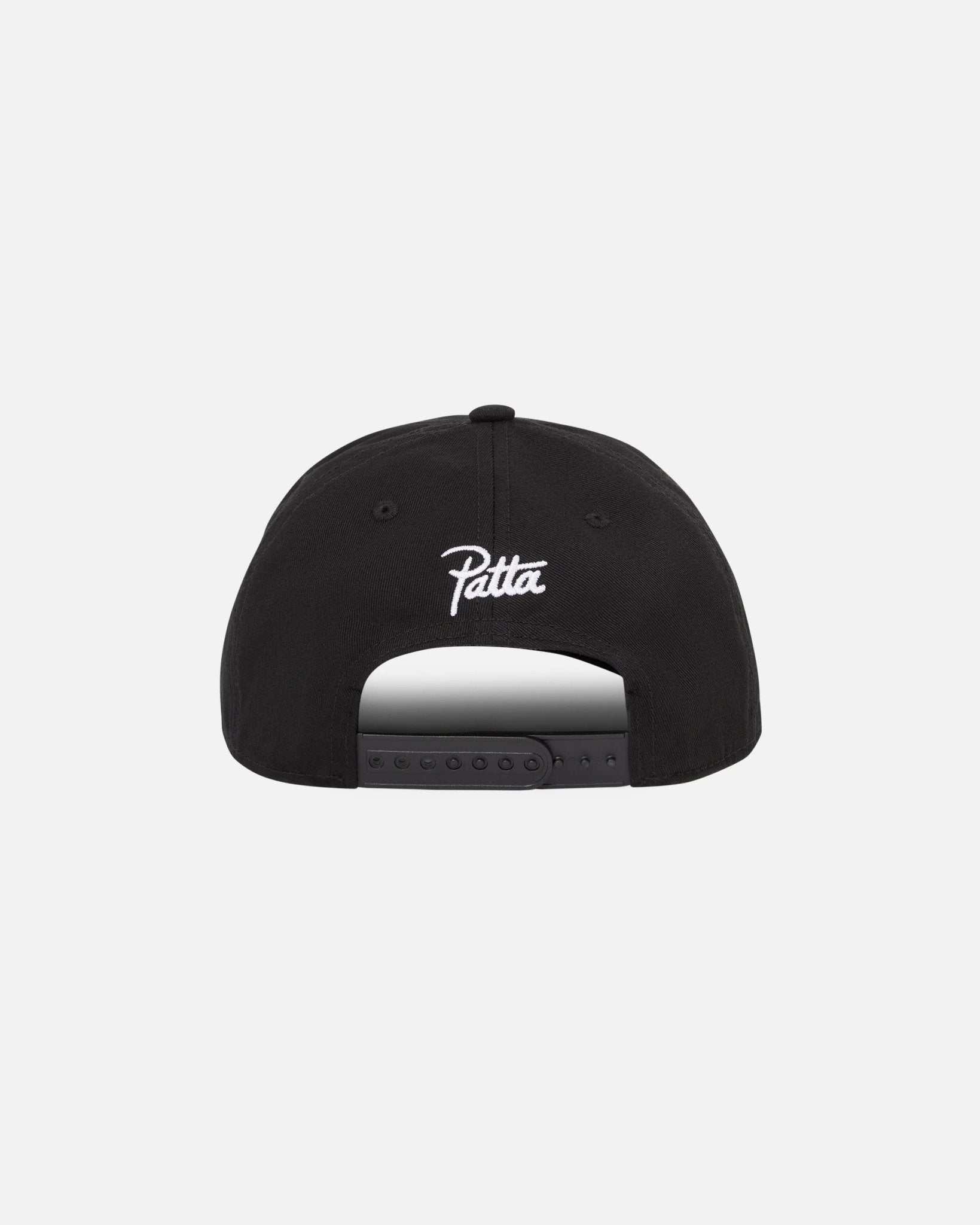 Patta Arc logo Snapback Cap (Black/Blue (Black) - Patta