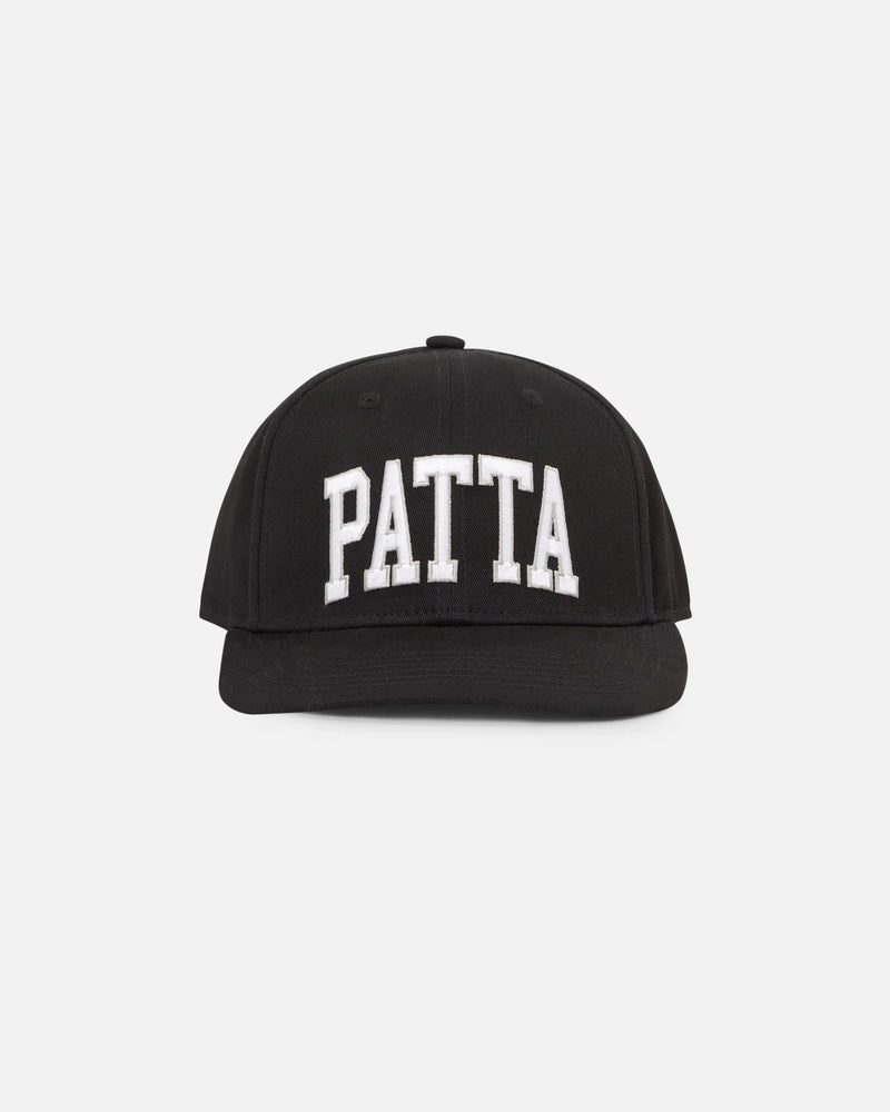 Patta Arc logo Snapback Cap (Black/Blue (Black) - Patta