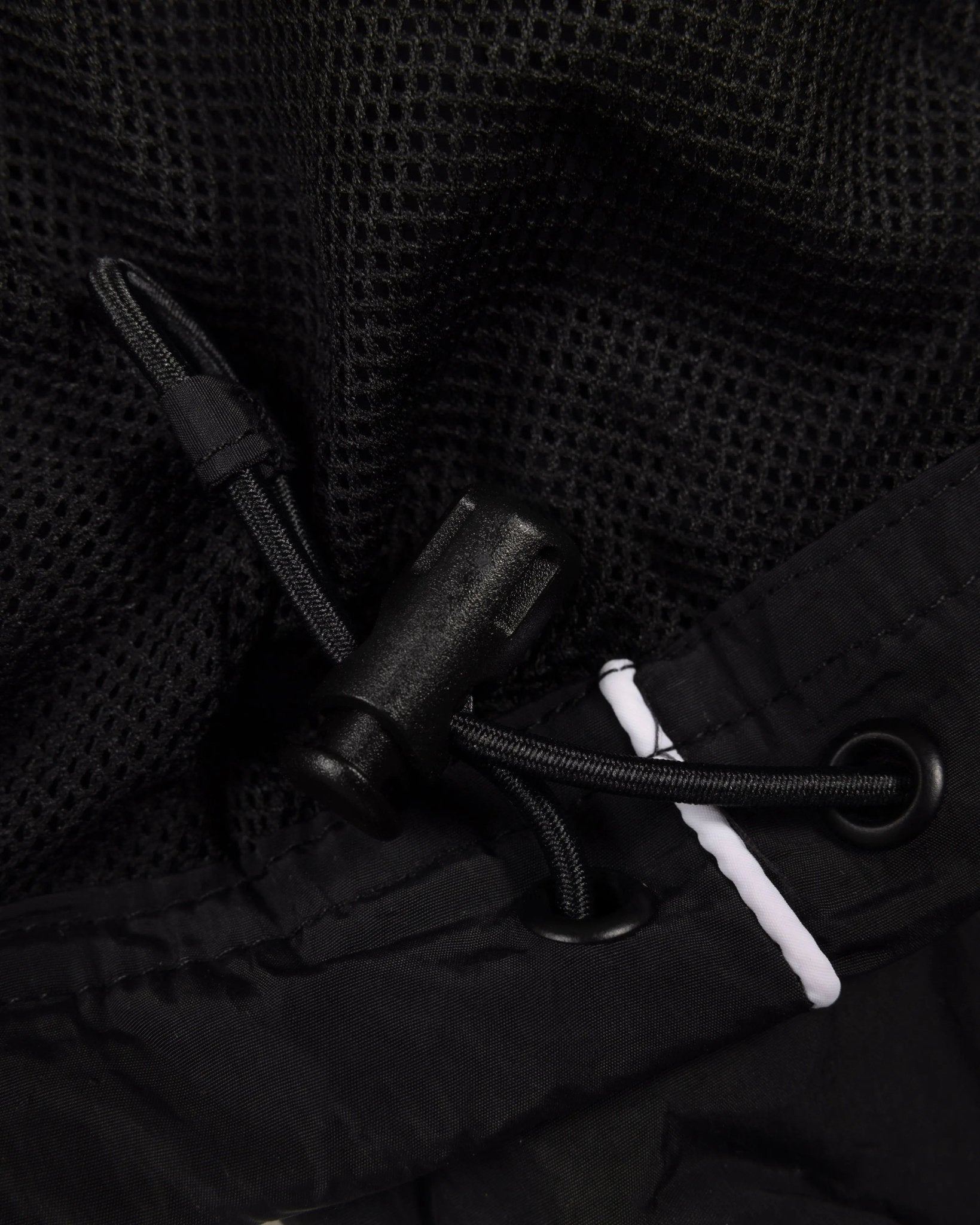 Patta Athletic Nylon Track Jacket (Black) - Patta