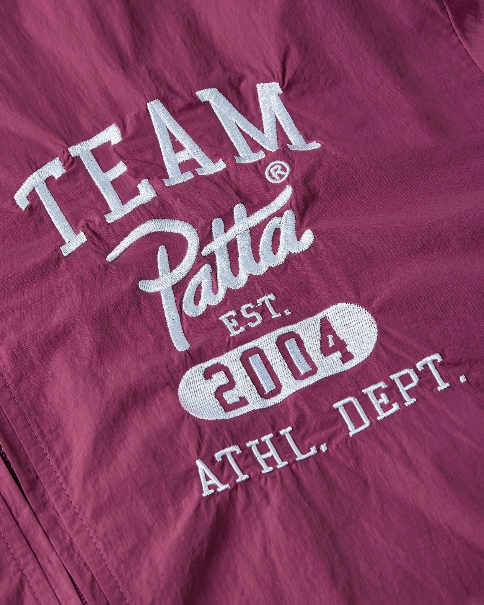 Patta Athletic Nylon Track Jacket (Boysenberry) - Patta
