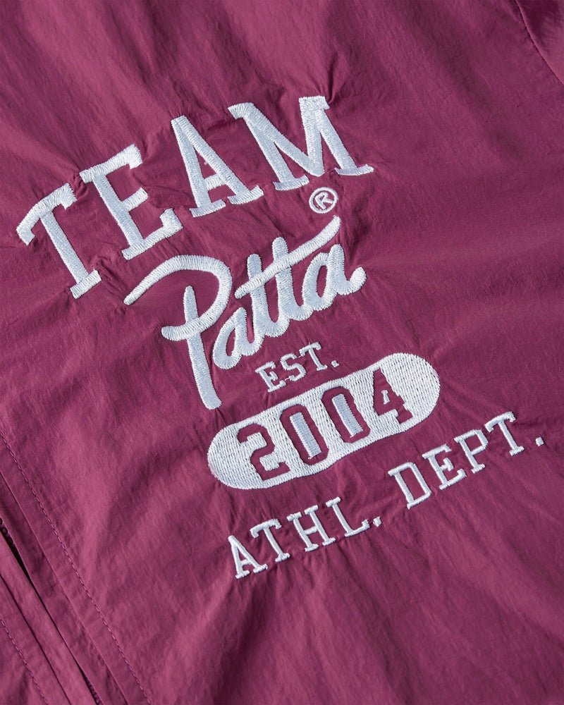 Patta Athletic Nylon Track Jacket (Boysenberry) - Patta