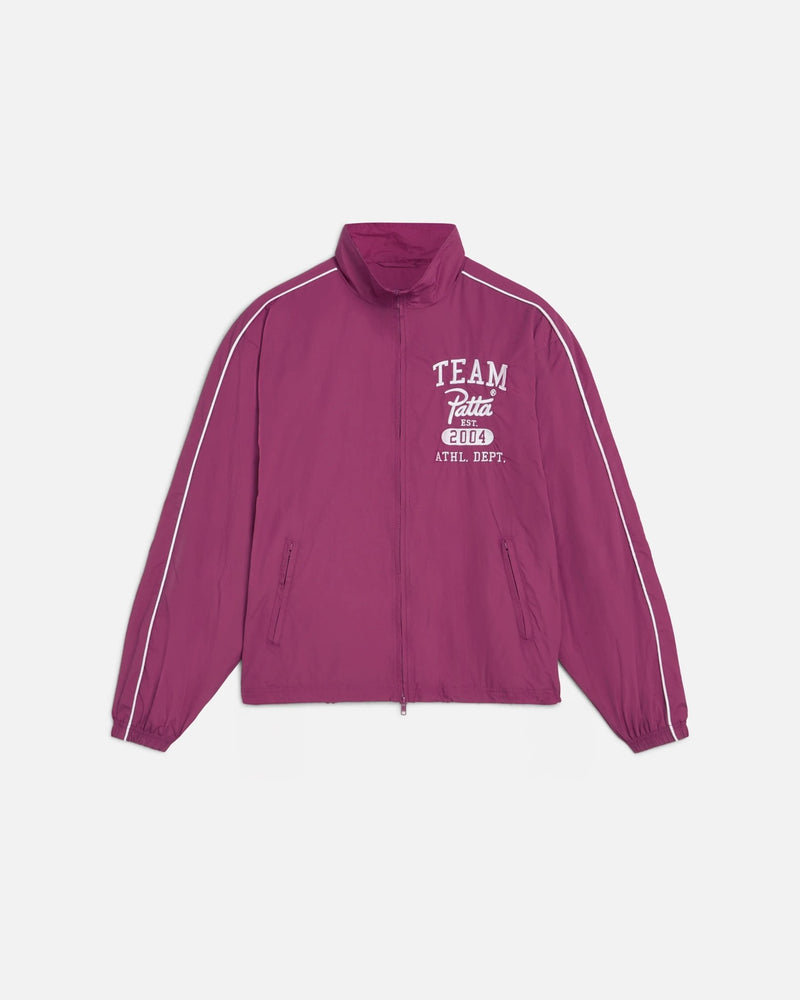 Patta Athletic Nylon Track Jacket (Boysenberry) - Patta