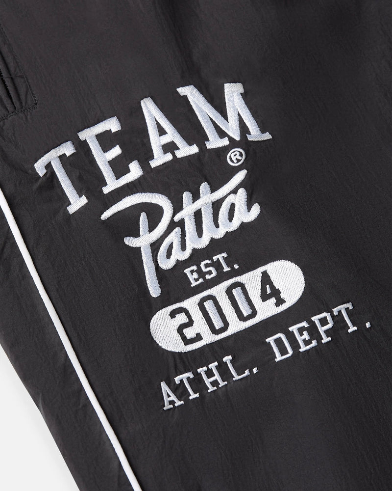 Patta Athletic Nylon Track Pants (Black) - Patta