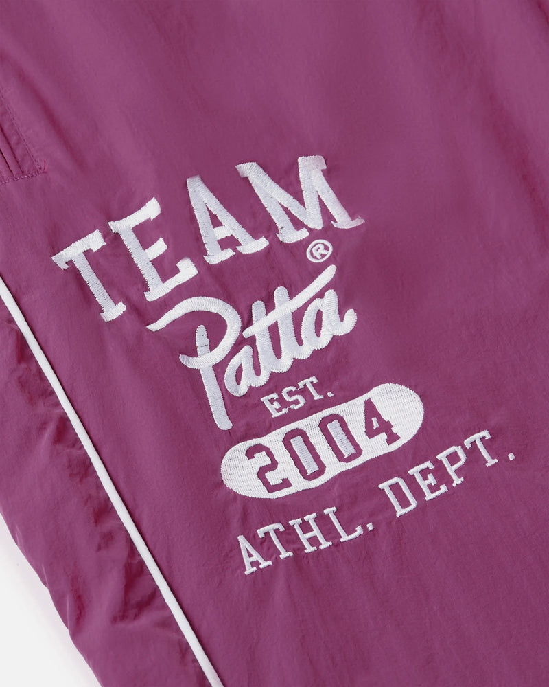 Patta Athletic Nylon Track Pants (Boysenberry) - Patta