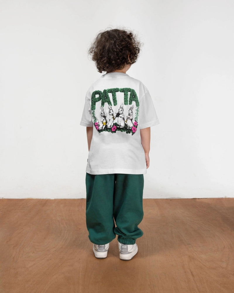 Patta Band Of Bunnies Kids T-Shirt (White) - Patta