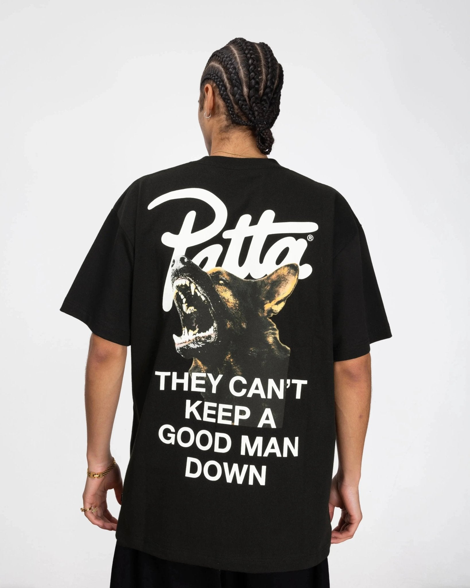 Patta Bark T-Shirt (Black) - Patta
