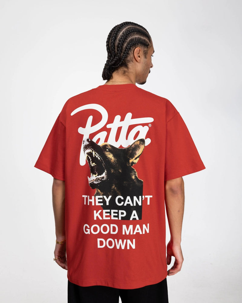 Patta Bark T-Shirt (Racing Red) - Patta
