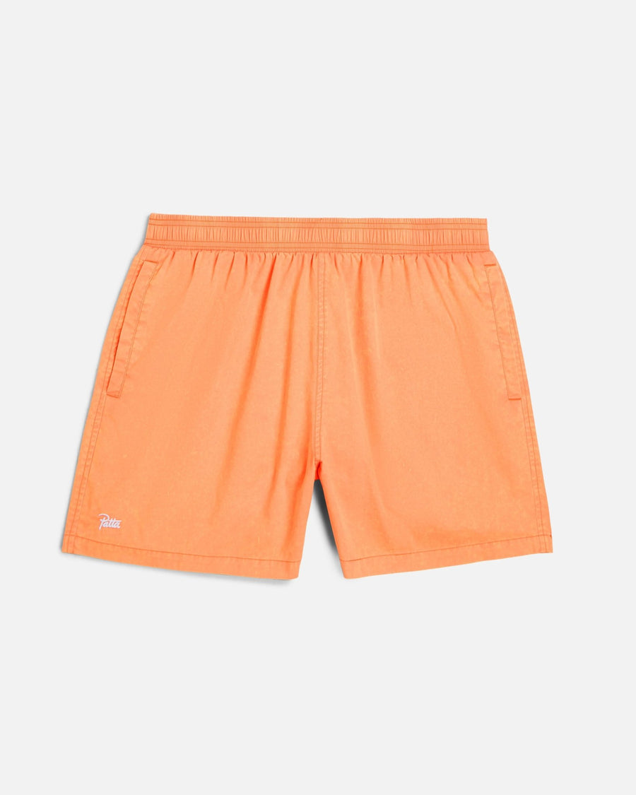 Patta Basic Acid Wash Swim Shorts (Melon) - Patta