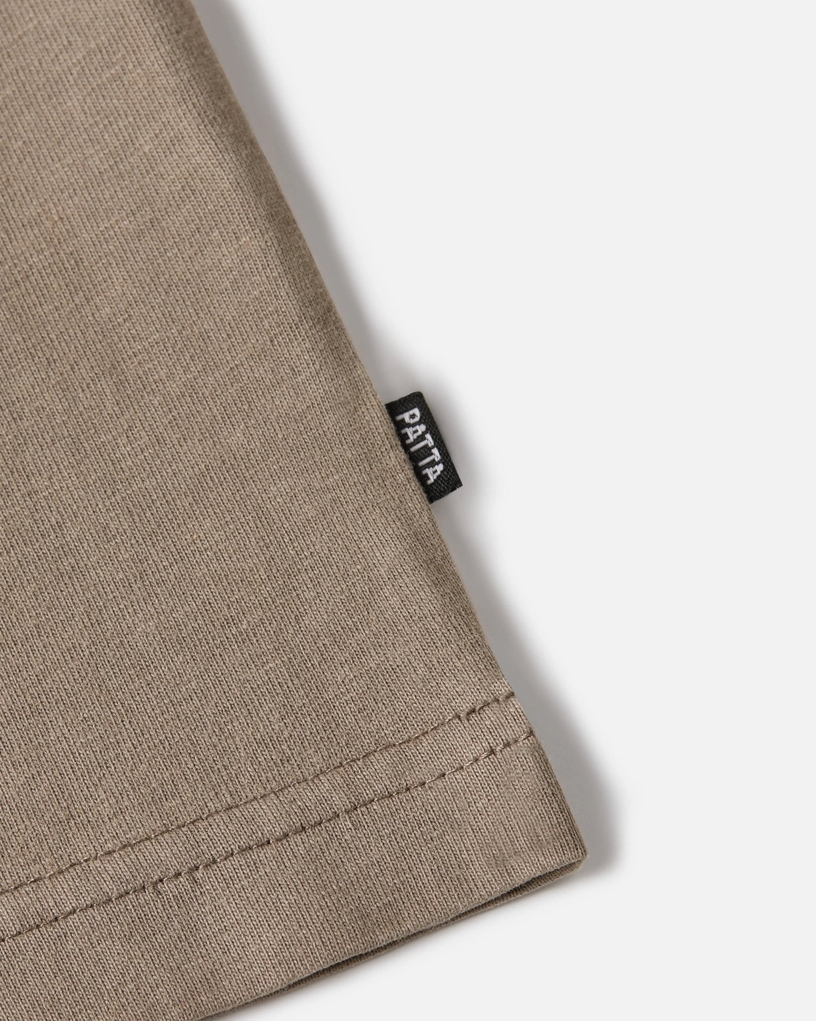 Patta Basic Pocket T-Shirt (Driftwood) - Patta