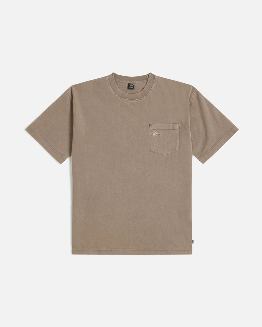Patta Basic Pocket T-Shirt (Driftwood) - Patta