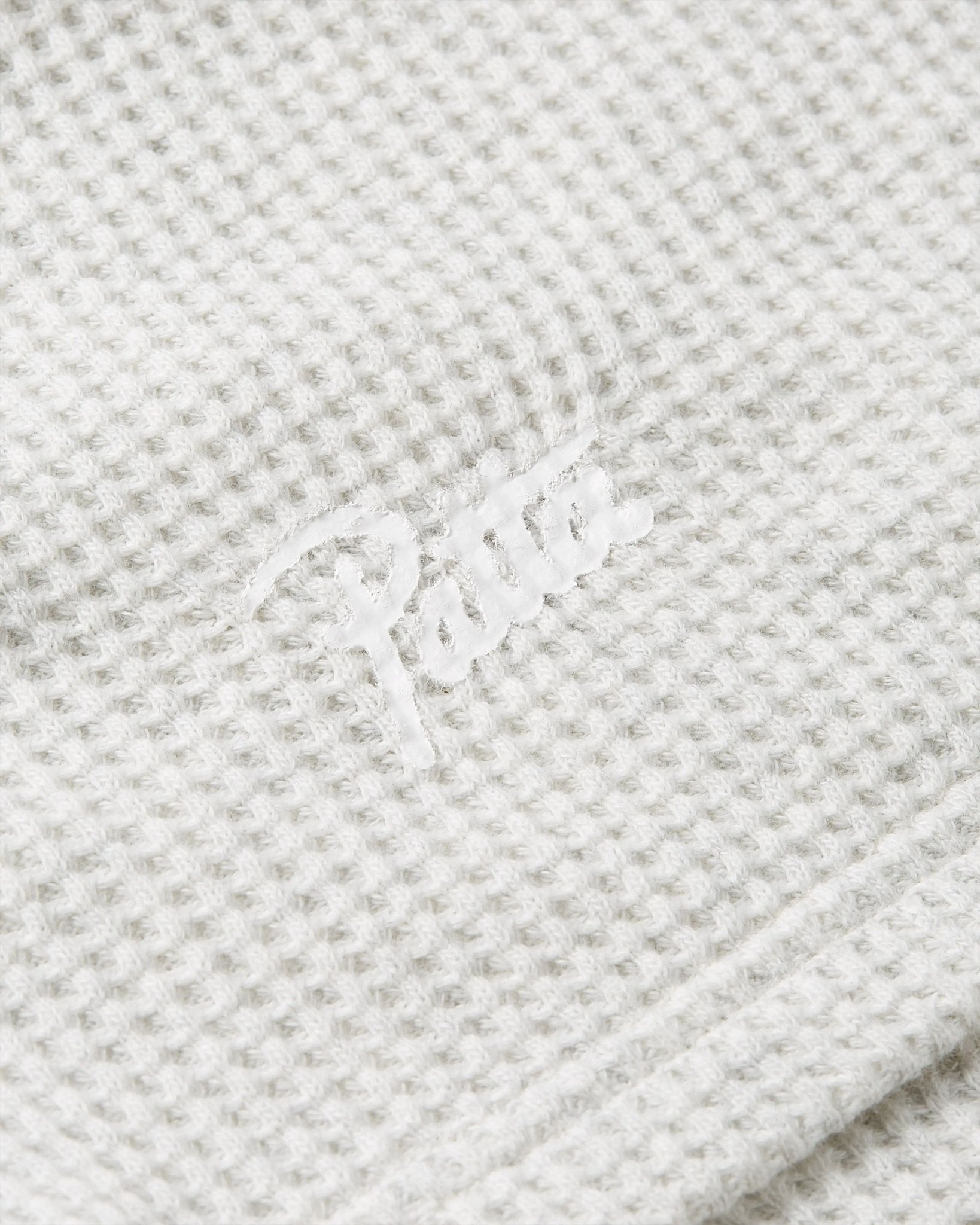 Patta Basic Waffle Shorts (Melange Grey) - Patta