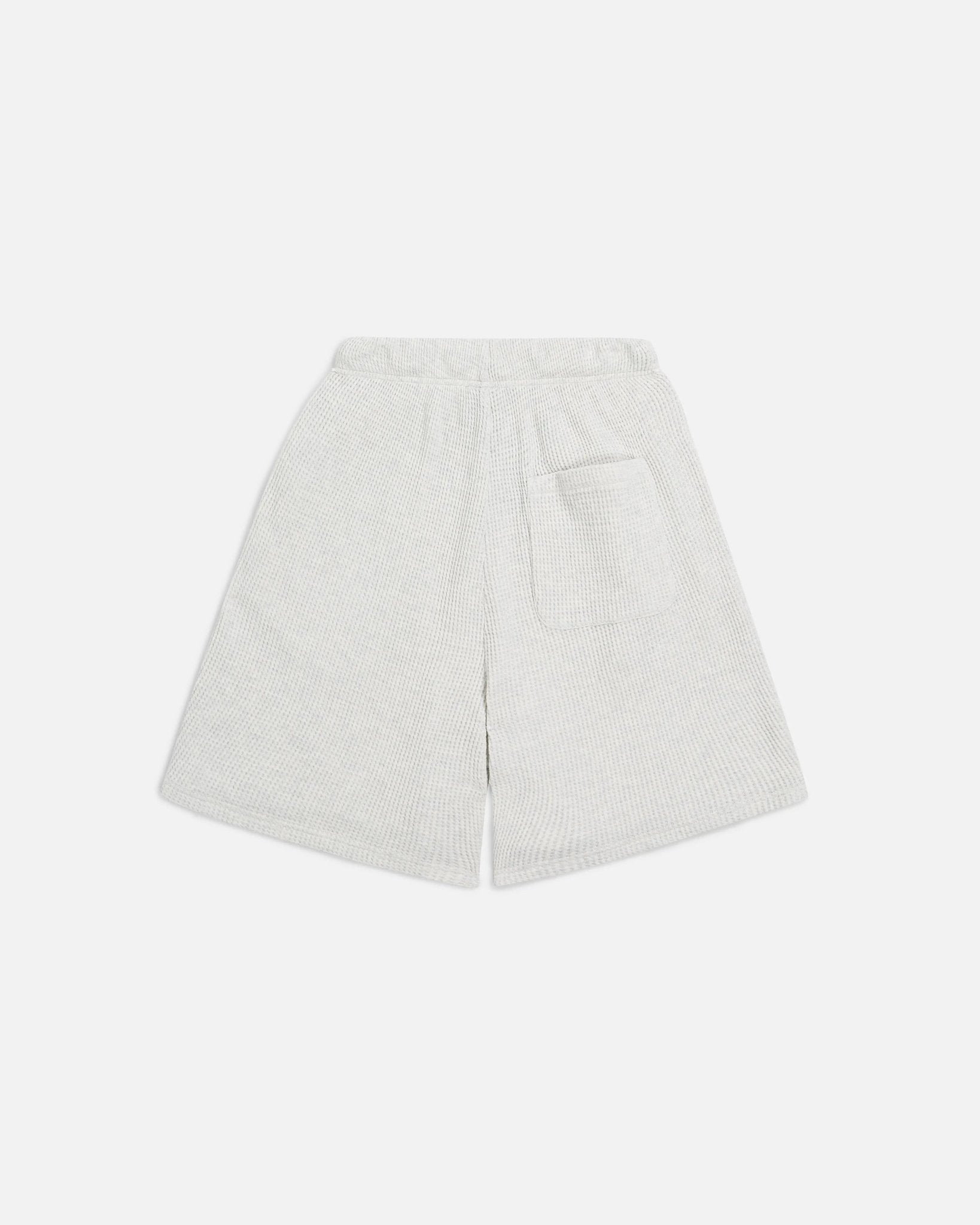 Patta Basic Waffle Shorts (Melange Grey) - Patta