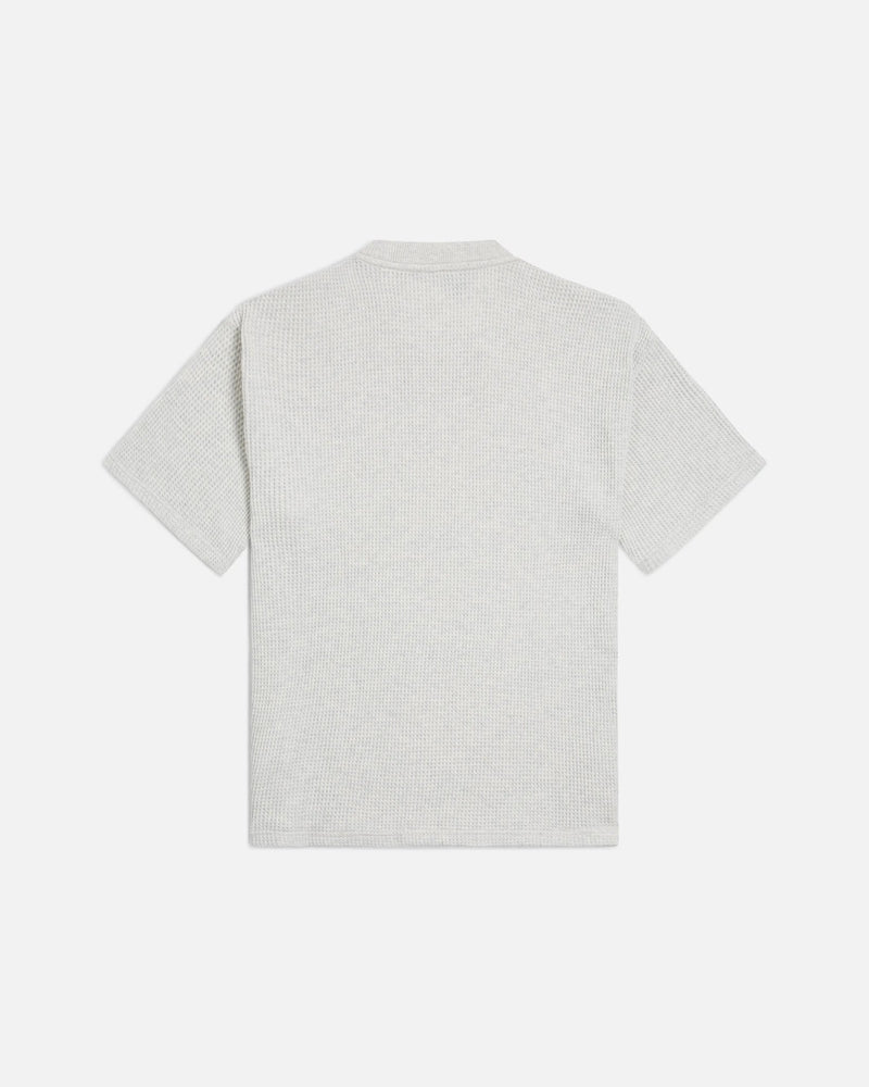 Patta Basic Waffle T-Shirt (Melange Grey) - Patta