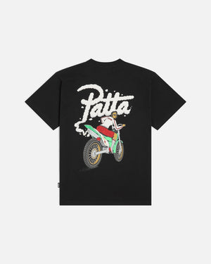 Patta Biker T-Shirt (Black) - Patta