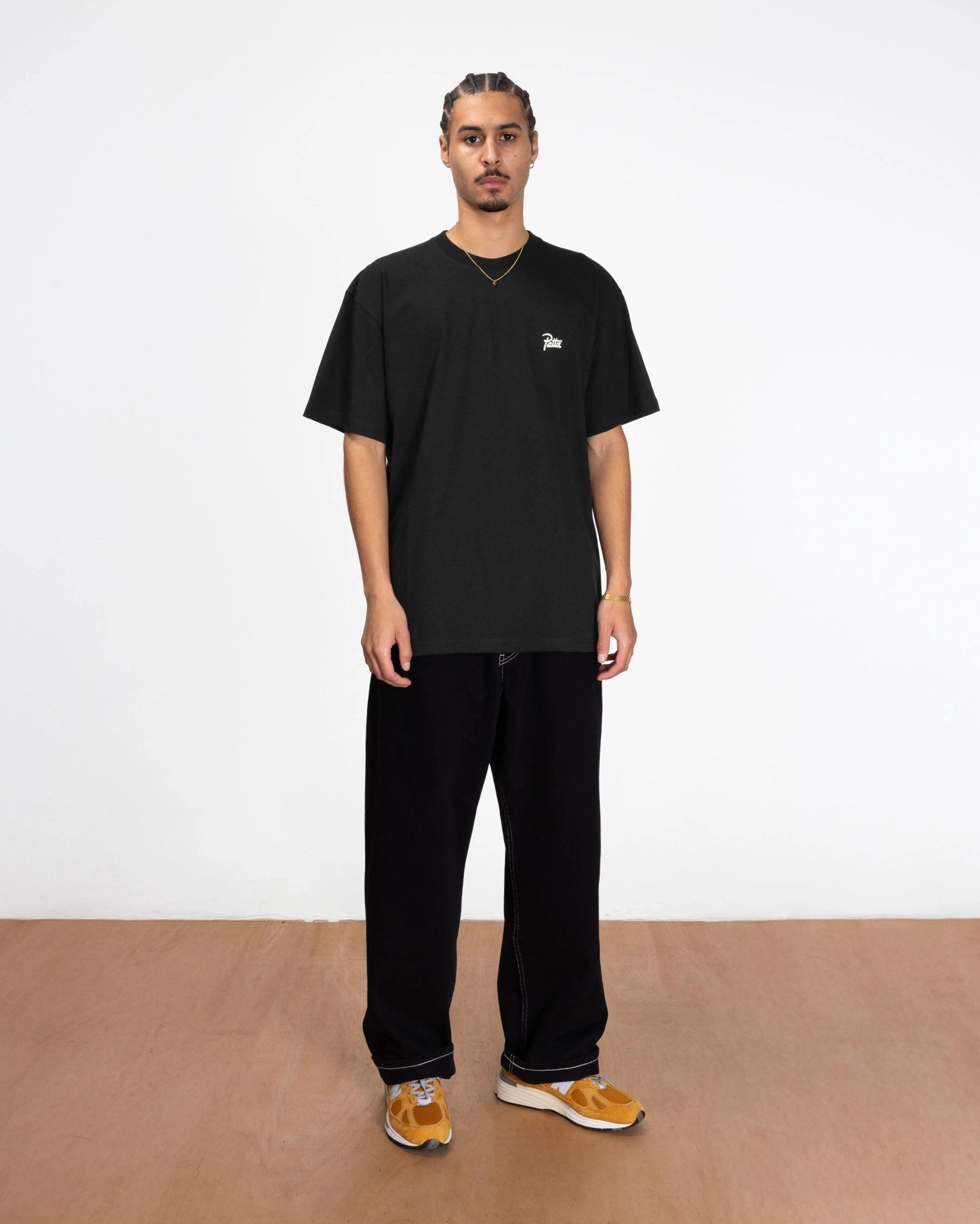 Patta Biker T-Shirt (Black) - Patta