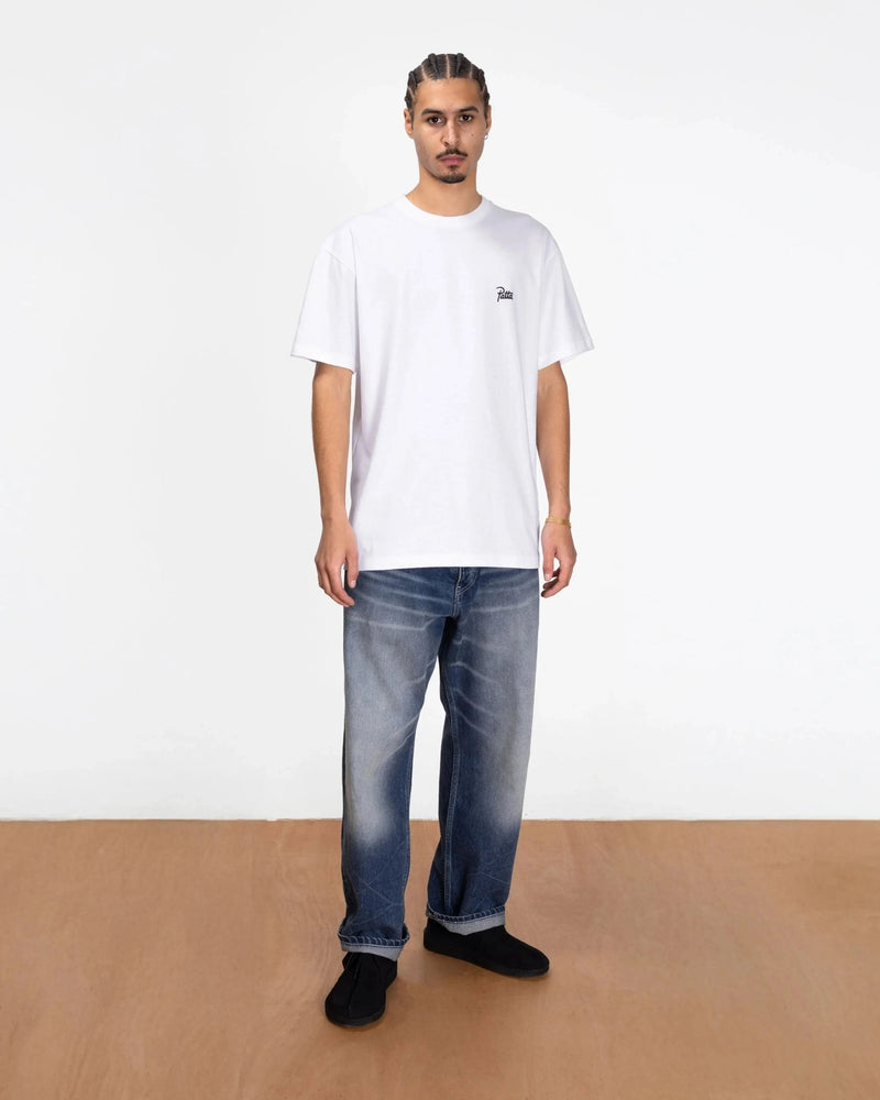 Patta Biker T-Shirt (White) - Patta