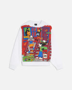 Patta Block Party Crewneck Sweater (White) - Patta