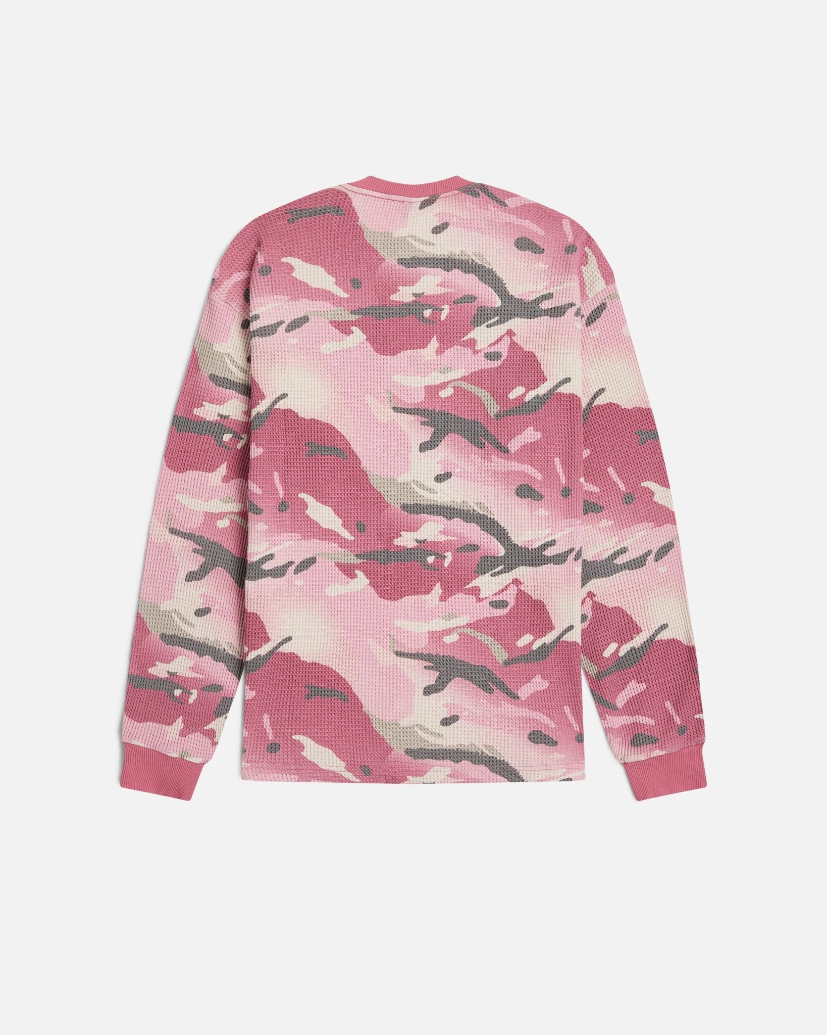 Patta Cactus Flower Camo Waffle Longsleeve T-Shirt (Cactus Flower) - Patta