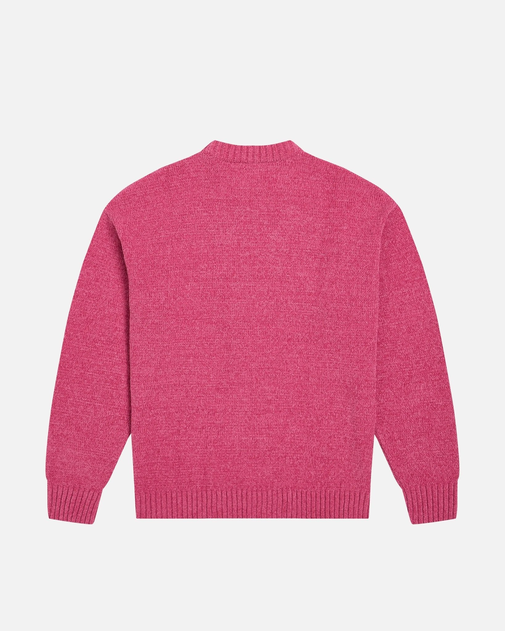 Patta Chenille Knitted Sweater (Fuchsia Red) - Patta