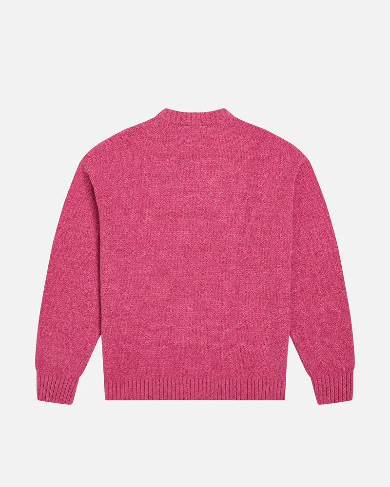 Patta Chenille Knitted Sweater (Fuchsia Red) - Patta