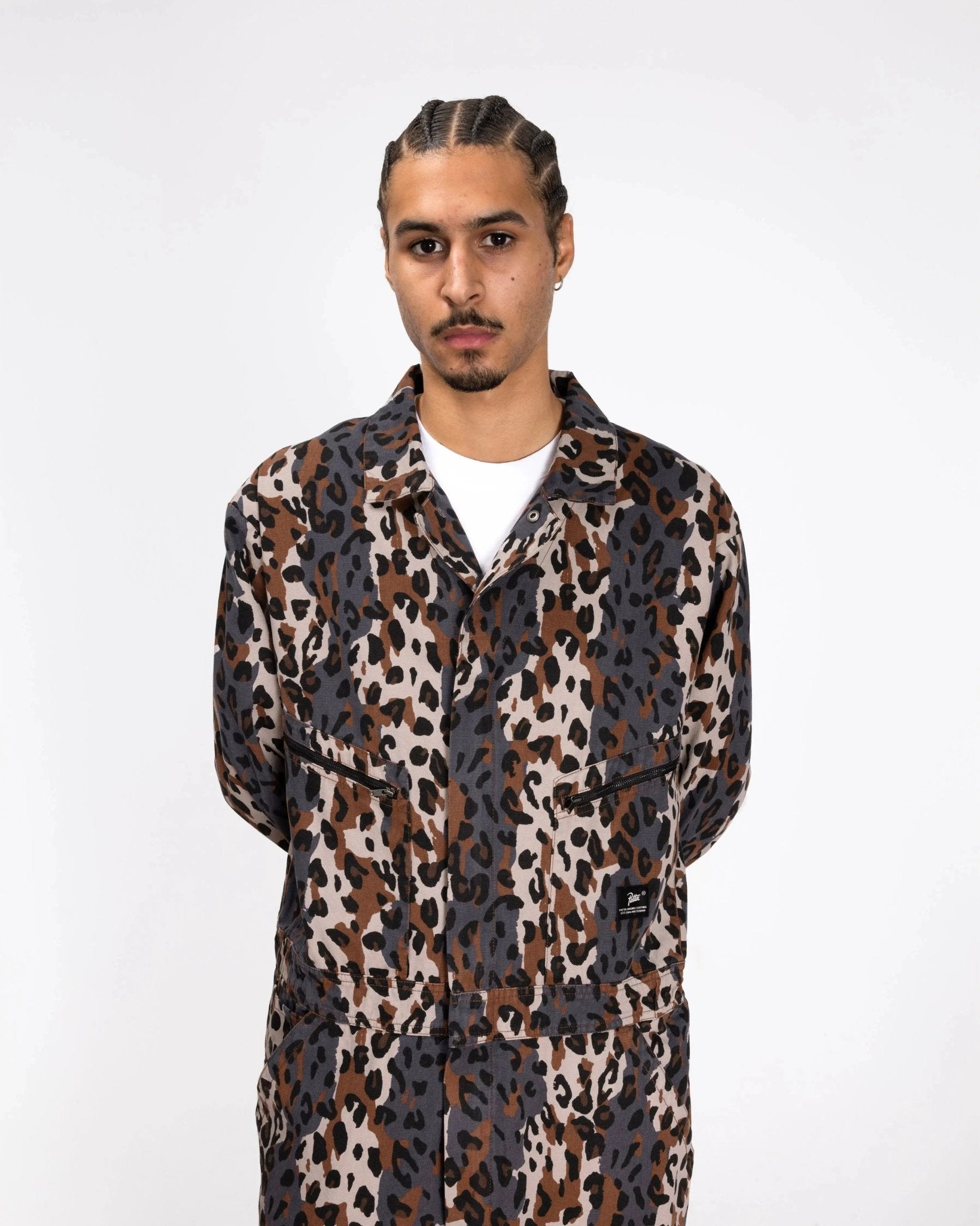 Patta City Leopard Boiler Suit (Multi) - Patta