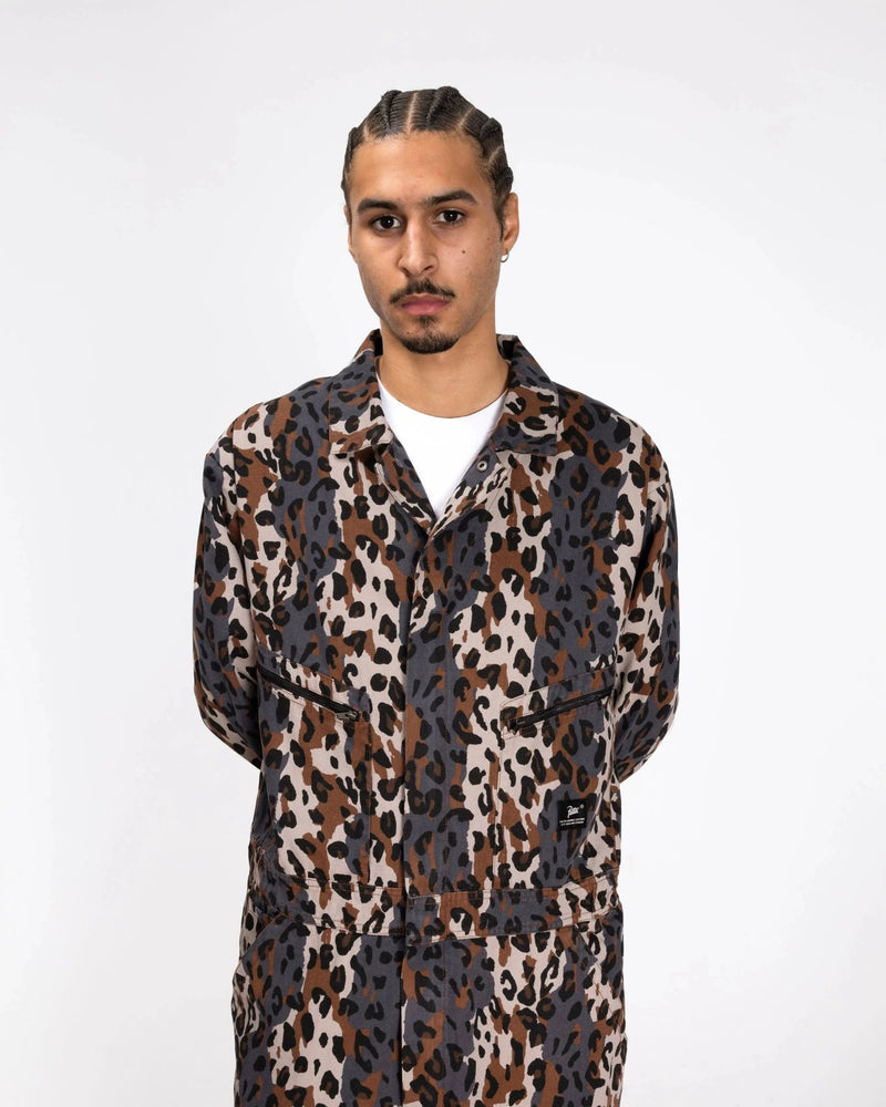 Patta City Leopard Boiler Suit (Multi) - Patta