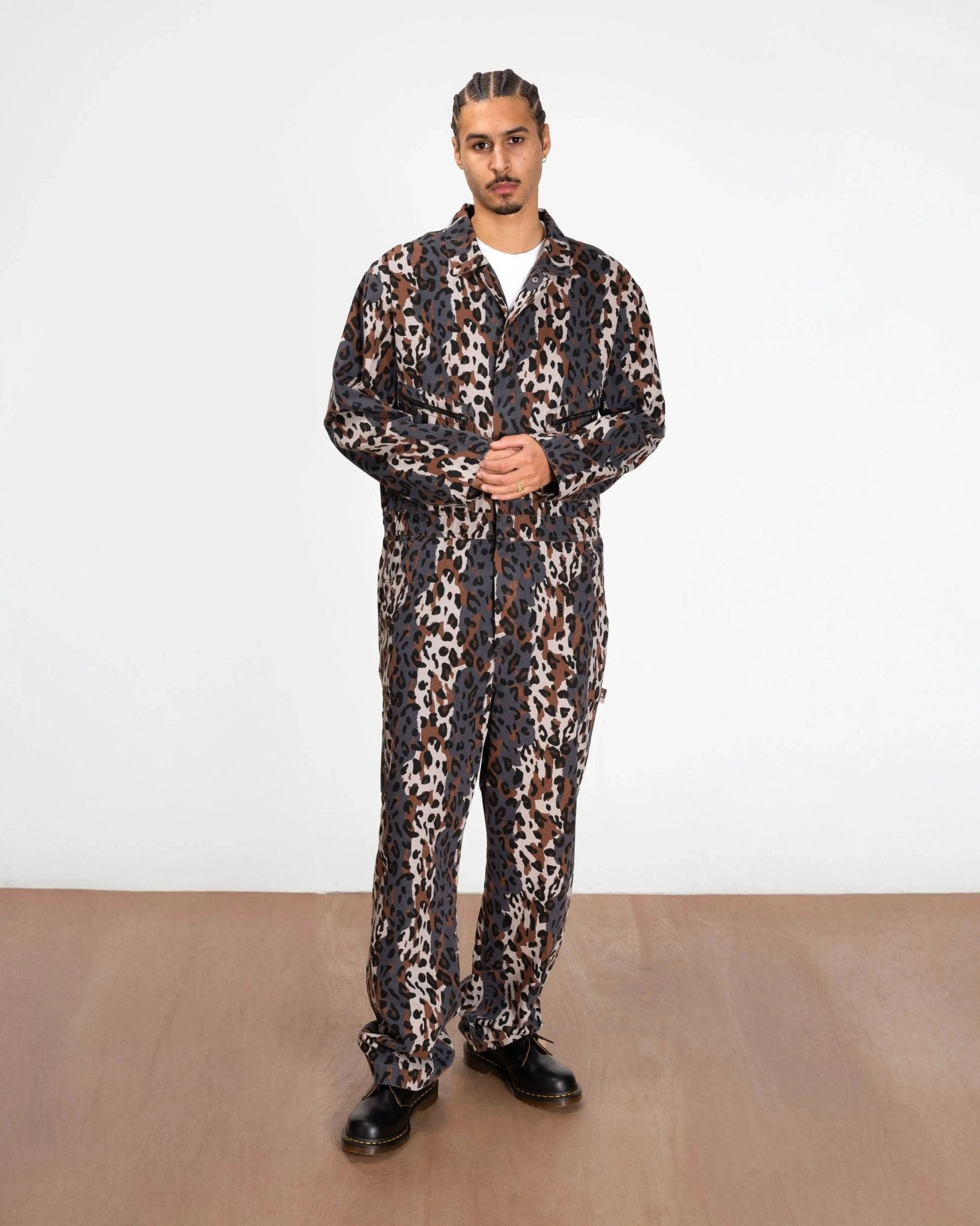 Patta City Leopard Boiler Suit (Multi) - Patta